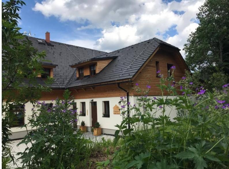 Chata U Tri Sluk Modrava Buitenkant foto
